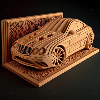 3D модель Mercedes Benz CLK (STL)